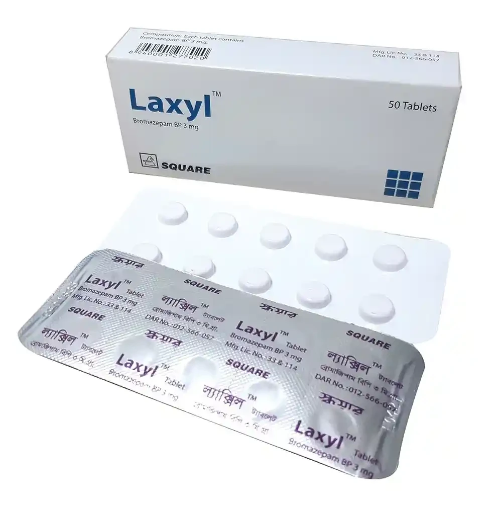 Tablet Laxyl Tablet, Bromazepam 3 mg