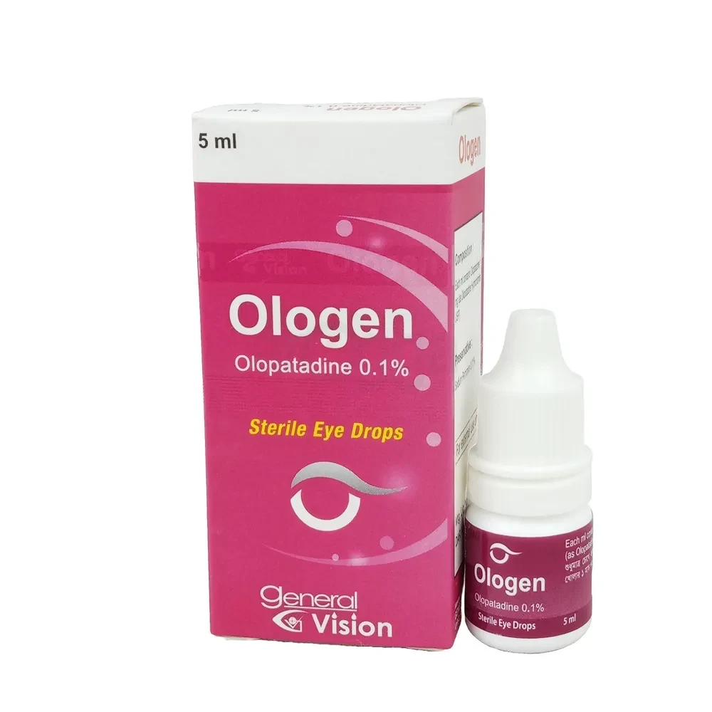 Ologen Ophthalmic Solution 5 ml drop, Olopatadine Hydrochloride 0.1%