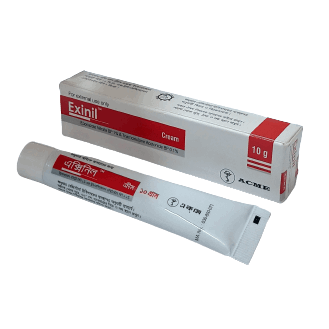 Exinil Cream 10 gm tube, Econazole Nitrate + Triamcinolone Acetonide 1%+0.1%