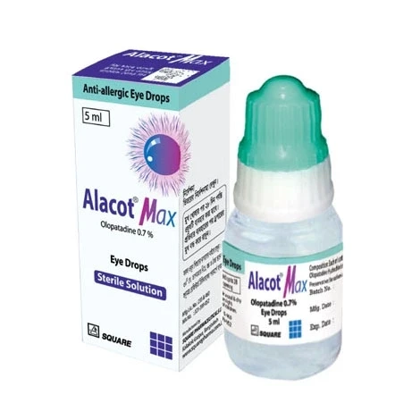 Alacot Max Ophthalmic Solution, Olopatadine Hydrochloride 0.7% 5 ML DROP
