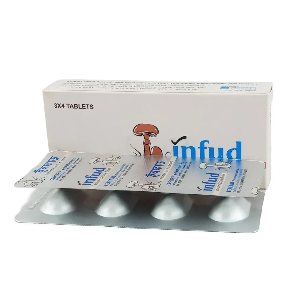 Infud Tablet, Terbinafine Hydrochloride 250 mg