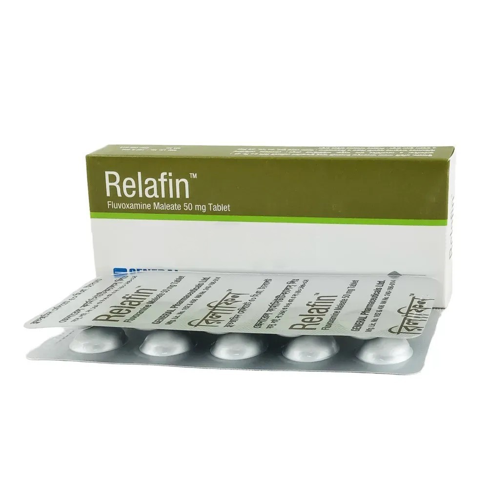 Relafin Tablet, Fluvoxamine Maleate 50 mg