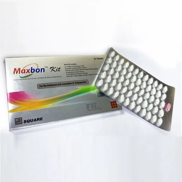 Maxbon Kit Tablet (60pcs), Ibandronic Acid & Calcium Orotate 150 mg & 400 mg