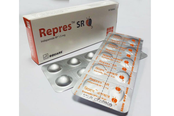Repres SR Tablet (Sustained Release), Indapamide 1.5 mg
