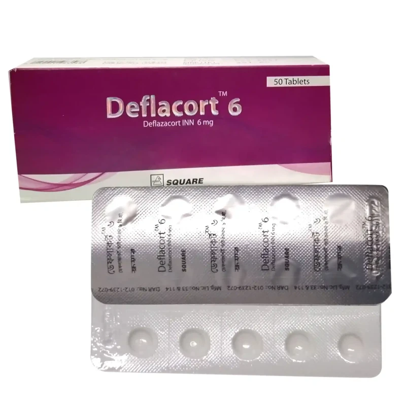 Deflacort Tablet, Deflazacort 6 mg