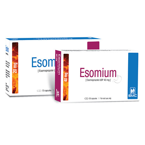 Esomium Capsule (Enteric Coated), Esomeprazole 40 mg