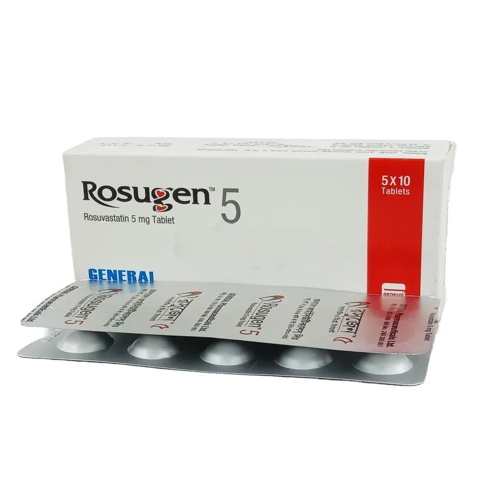 Rosugen Tablet, Rosuvastatin Calcium 5 mg
