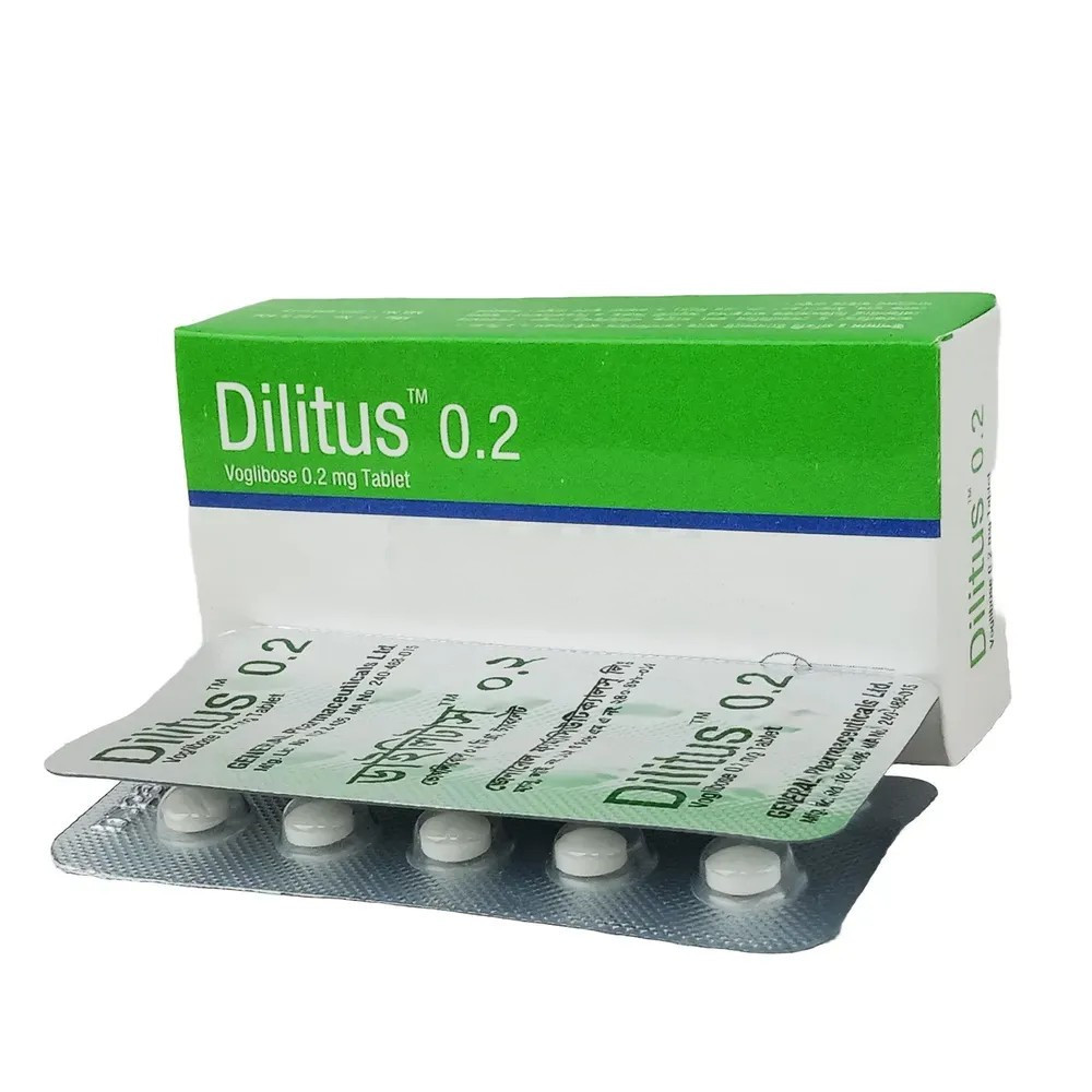 Dilitus Tablet, Voglibose 0.2 mg