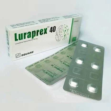 Luraprex Tablet, Lurasidone Hydrochloride 40 mg