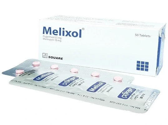 Melixol Tablet, Flupentixol + Melitracen 0.5 mg+10 mg