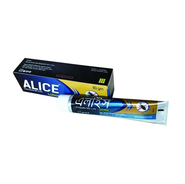 Alice Lotion, Ivermectin 0.5% 60 ML