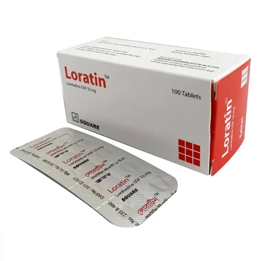 Loratin Tablet, Loratadine 10 mg