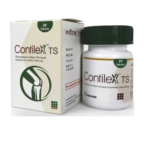 Contilex TS Tablet  , Glucosamine Sulfate + Chondroitin 750 mg+600 mg