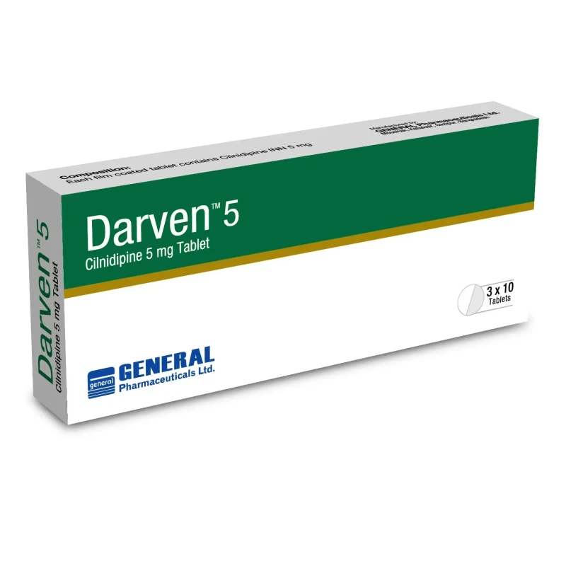 Darven Tablet, Cilnidipine 5 mg