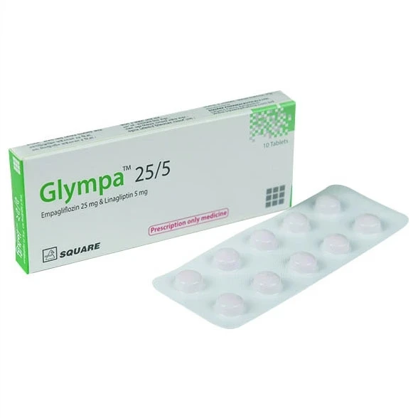 Glympa Tablet, Empagliflozin + Linagliptin 25 mg+5 mg