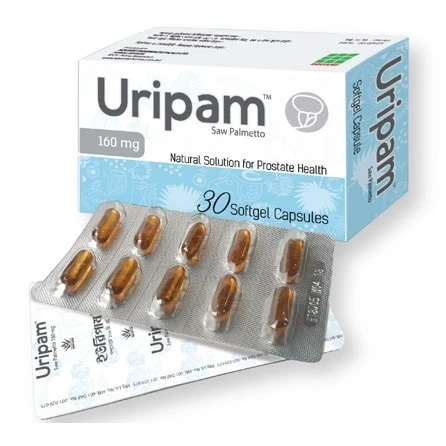 Uripam Capsule, Saw Palmetto 160 mg