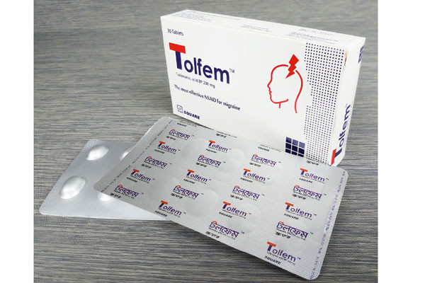 Tolfem Tablet, Tolfenamic acid 200 mg