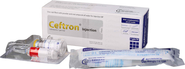 Ceftron IV Injection, Ceftriaxone Sodium 1 gm/vial