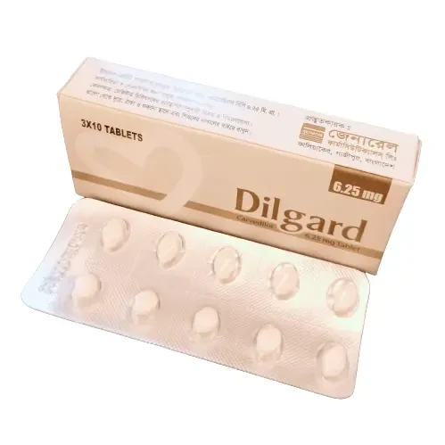 Dilgard Tablet, Carvedilol 6.25 mg
