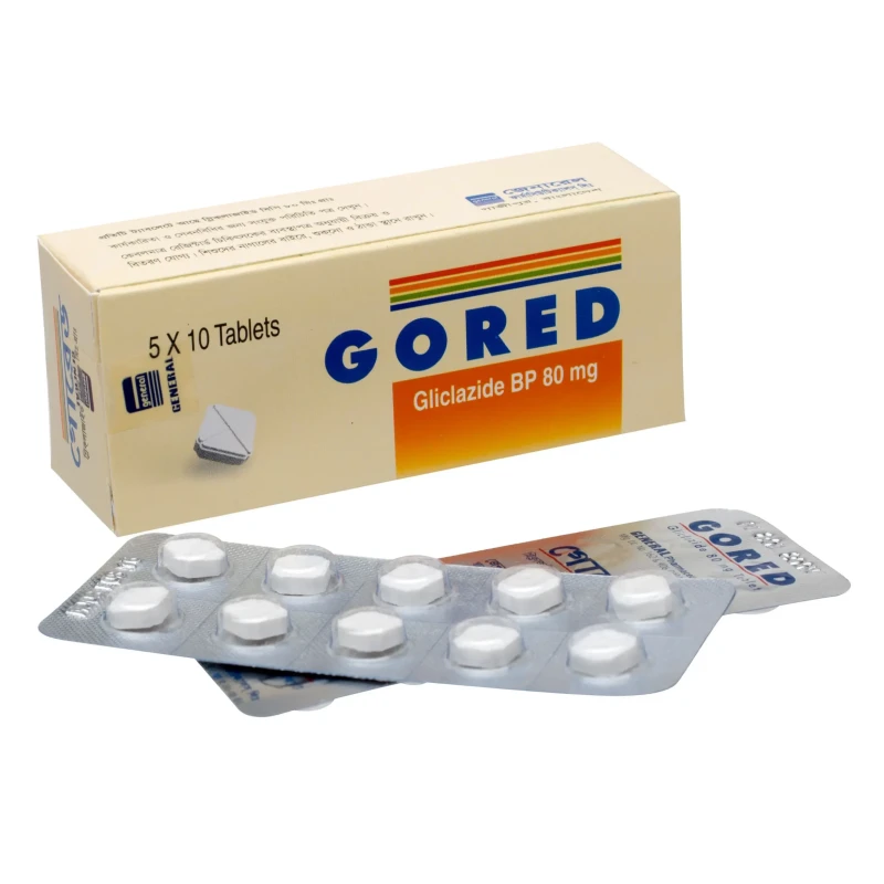Gored Tablet, Gliclazide 80 mg