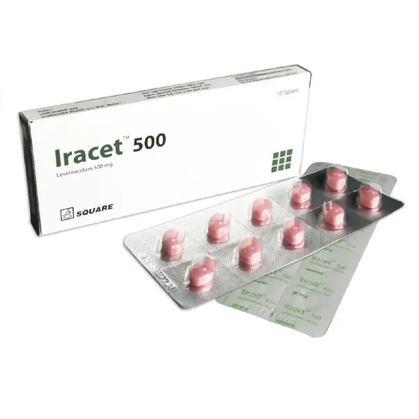 Iracet Tablet, Levetiracetam 500 mg