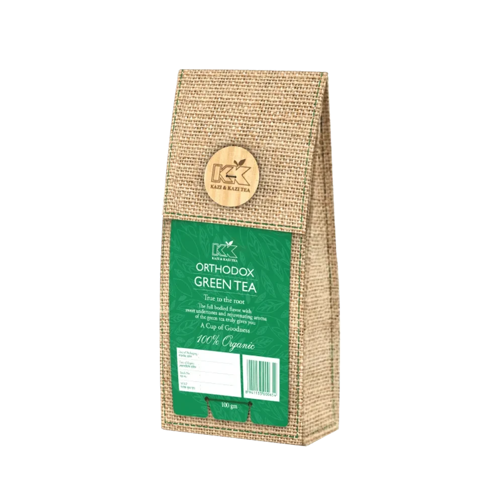 Kazi & Kazi Orthodox Green Tea 1 x 100gm Pack