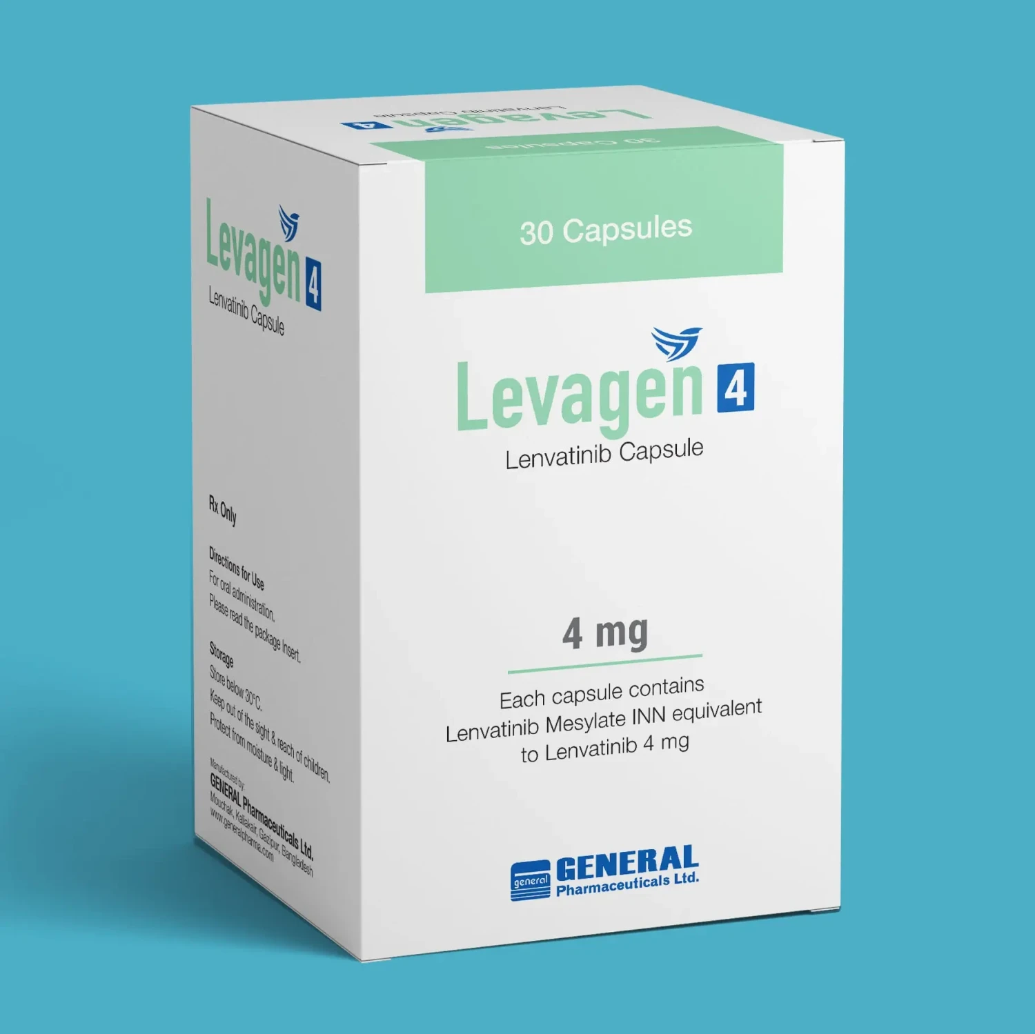 Levagen Capsule, Lenvatinib Mesylate 4 mg