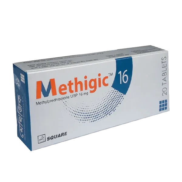 Methigic Tablet., Methylprednisolone 16 mg