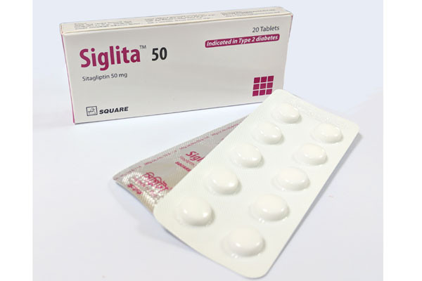 Siglita Tablet, Sitagliptin 50 mg