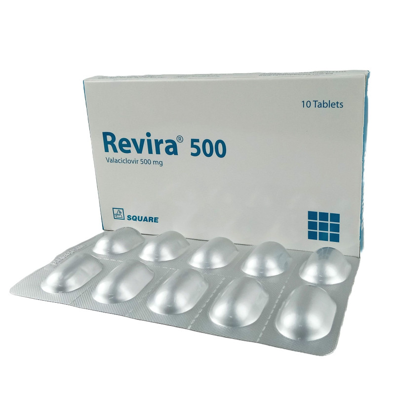 Revira Tablet, Valacyclovir 500 mg