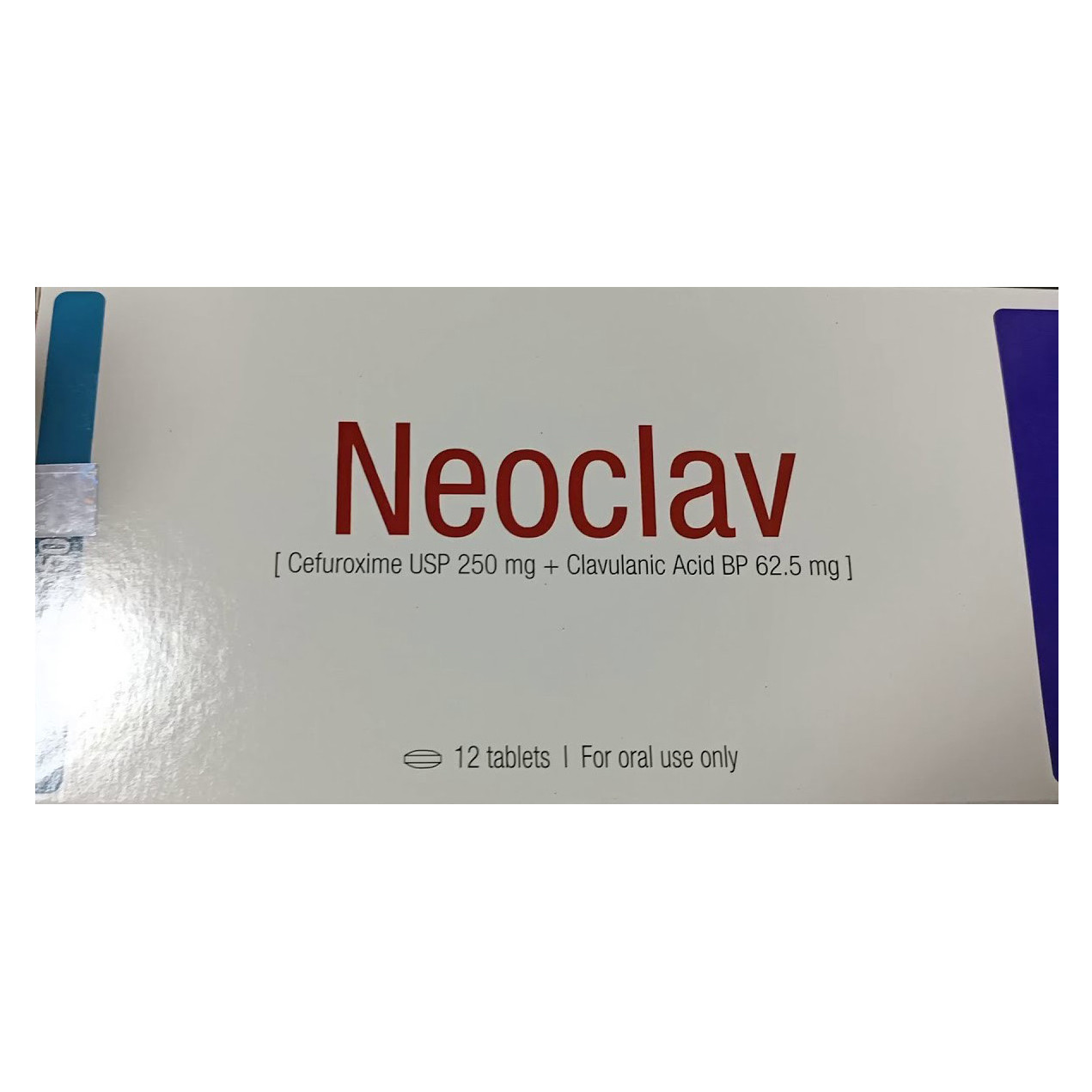 Neoclav Tablet, Cefuroxime Axetil + Clavulanic Acid 250 mg+62.5 mg