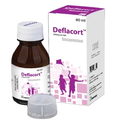 Deflacort Oral Suspension, Deflazacort 6 mg/5 ml, 60ml