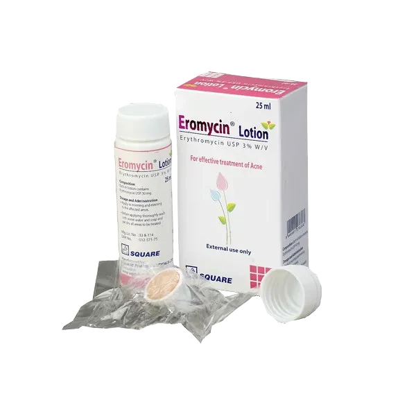 Eromycin Lotion 25ml, Erythromycin 3%