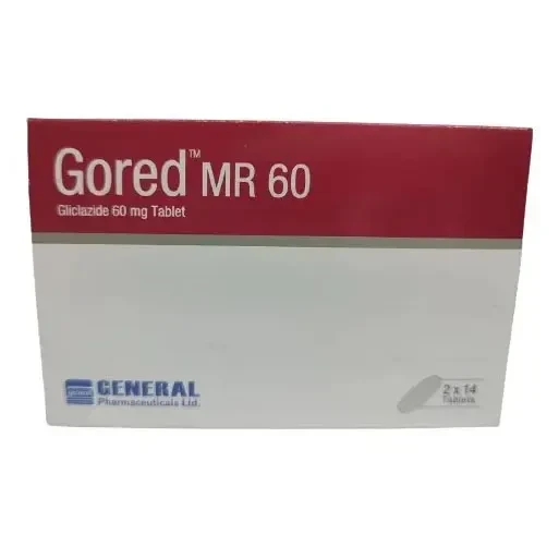 Gored MR Tablet (Modified Release), Gliclazide 60 mg