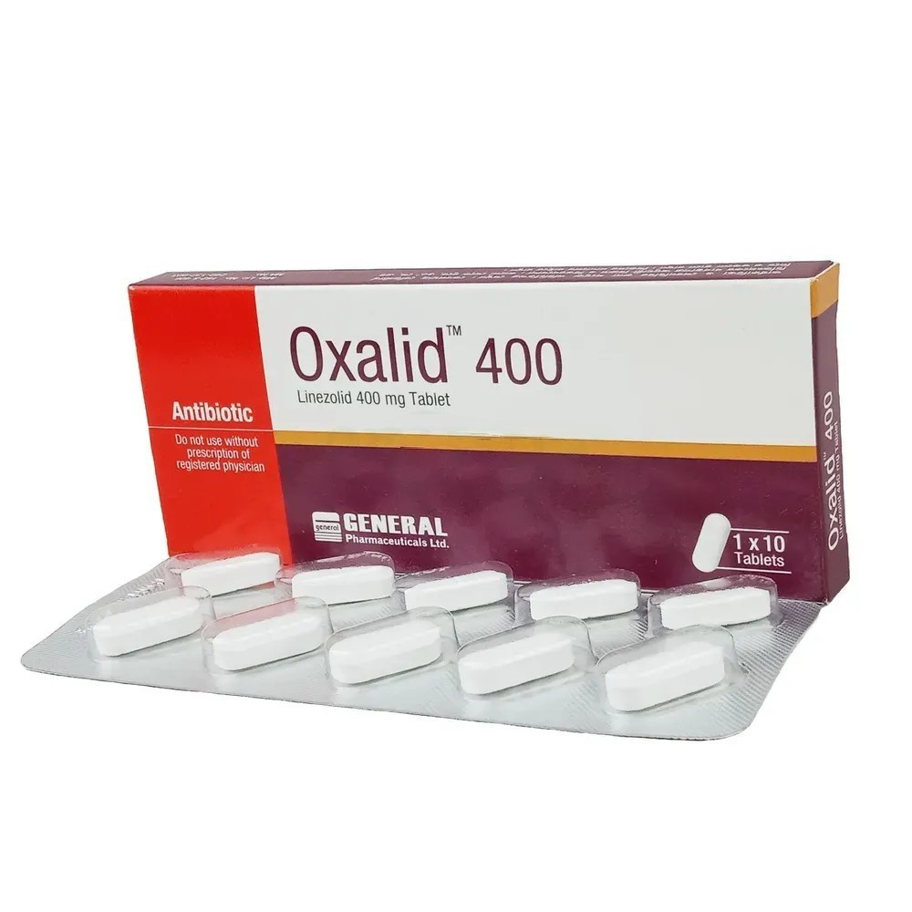Oxalid Tablet, Linezolid 400 mg