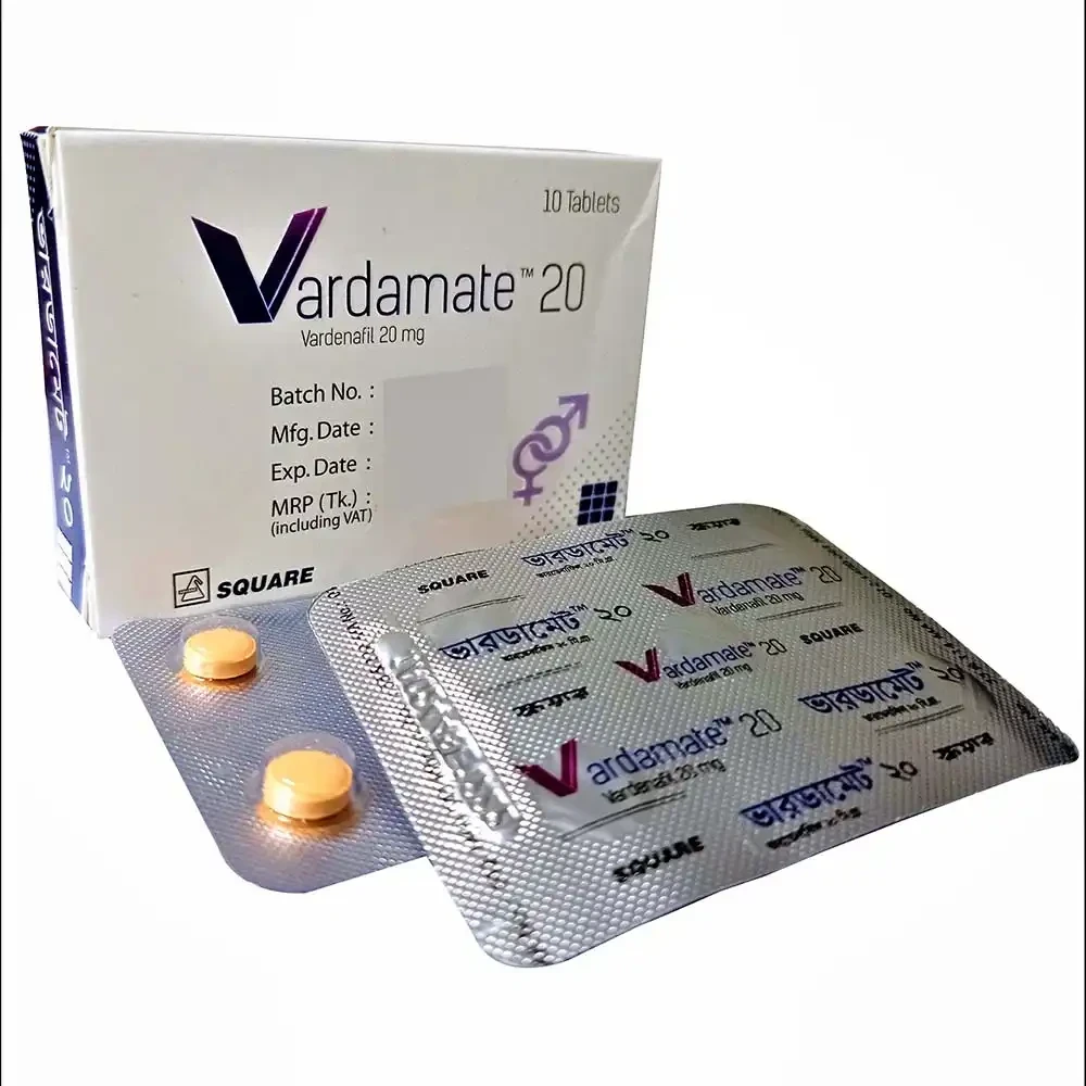 Vardamate Tablet, Vardenafil 20 mg