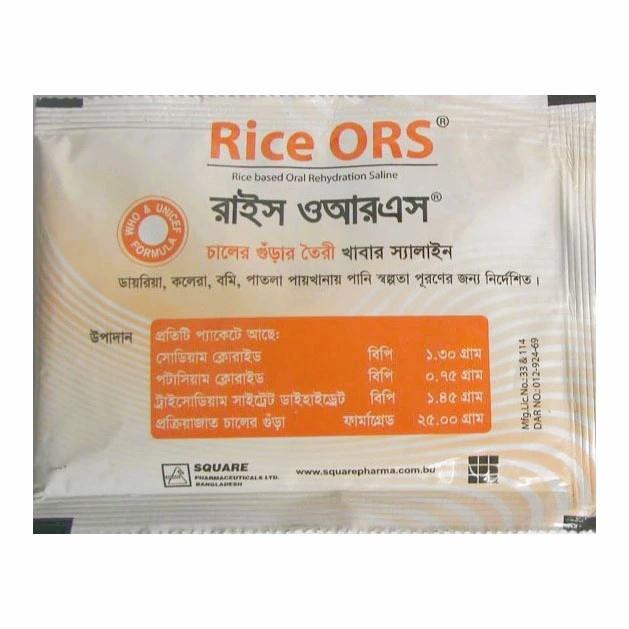 Rice ORS Oral Powder 500ml, Oral rehydration salt [rice based]