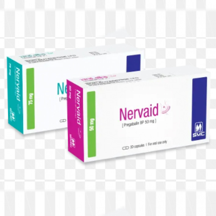 Nervaid Capsule (30' pack), Pregabalin 75 mg