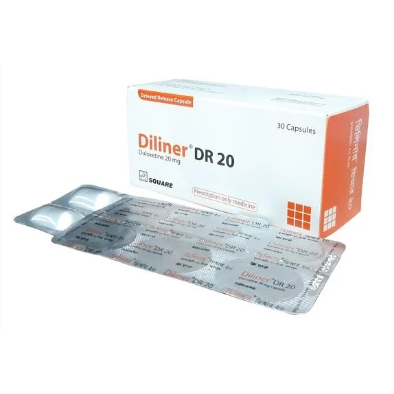 Diliner DR Capsule (Delayed Release), Duloxetine Hydrochloride 20 mg