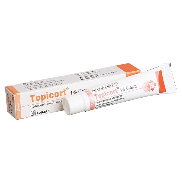 Topicort Cream 20 gm Tube, Hydrocortisone Acetate 1%