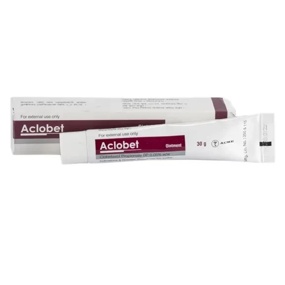 Aclobet Ointment 30 gm tube, Clobetasol Propionate 0.05%