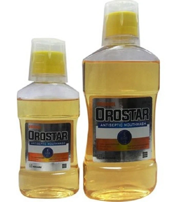 Orostar Original Mouthwash 120ml, Menthol + Thymol + Eucalyptol + Methyl Salicylate