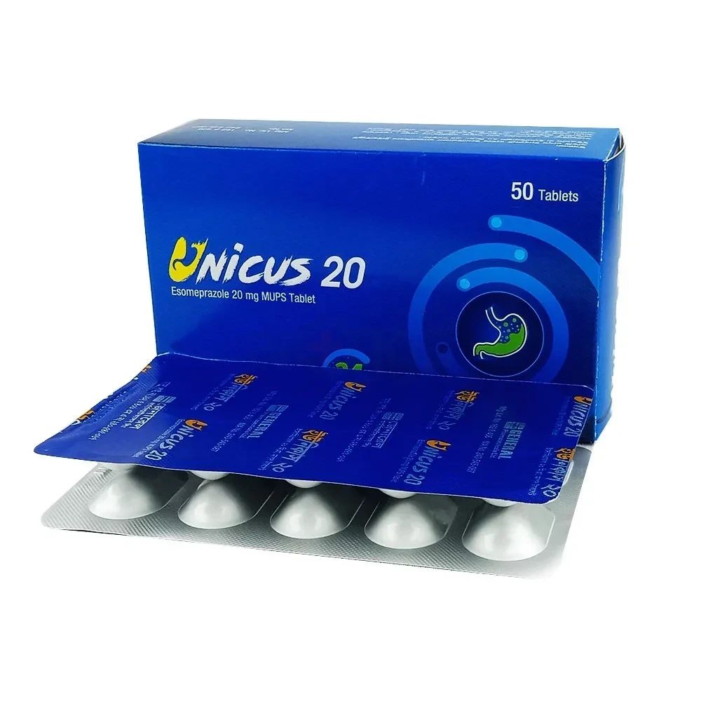Unicus MUPS Tablet, Esomeprazole 20 mg