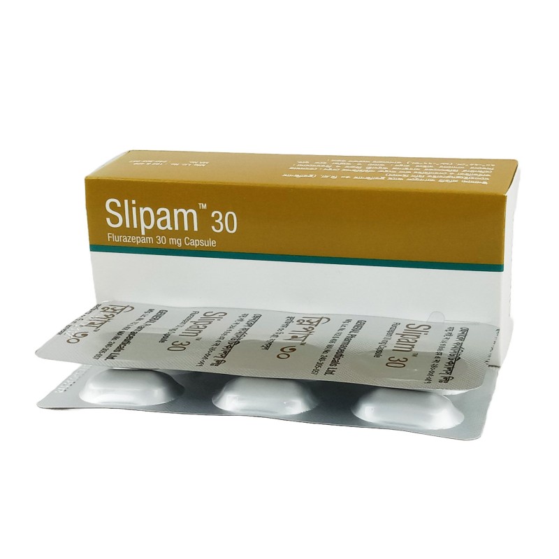 Slipam Capsule, Flurazepam 30 mg