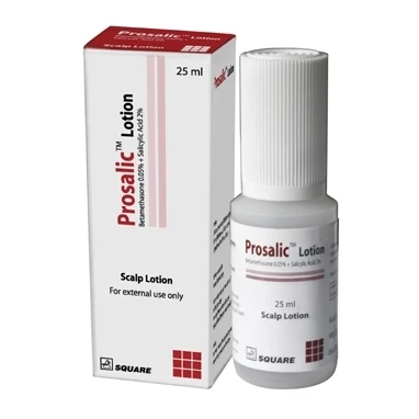 Prosalic Scalp Lotion 25ml, Betamethasone Dipropionate + Salicylic Acid 0.05%+2%