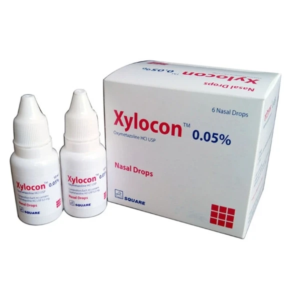 Xylocon Nasal Drop 10 ml drop, Oxymetazoline Hydrochloride 0.05%