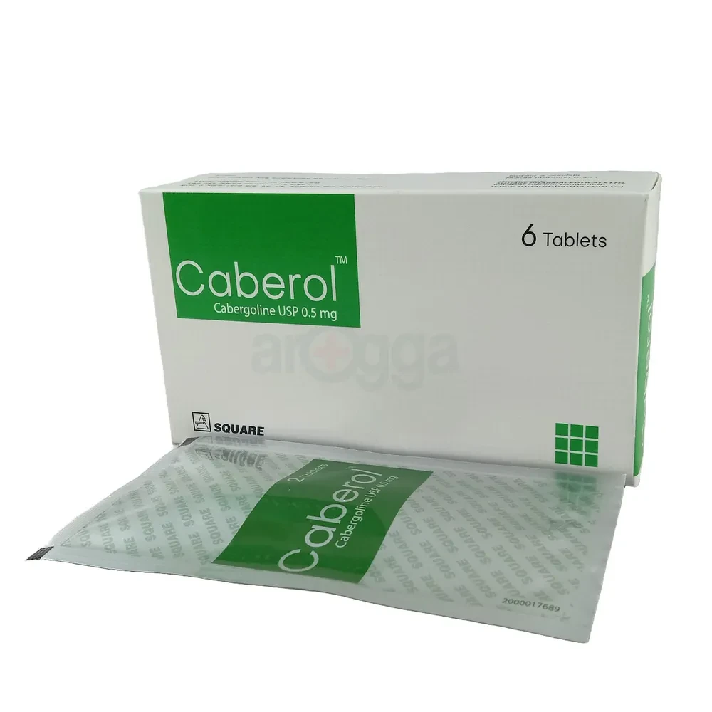 Caberol Tablet, Cabergoline 0.5 mg