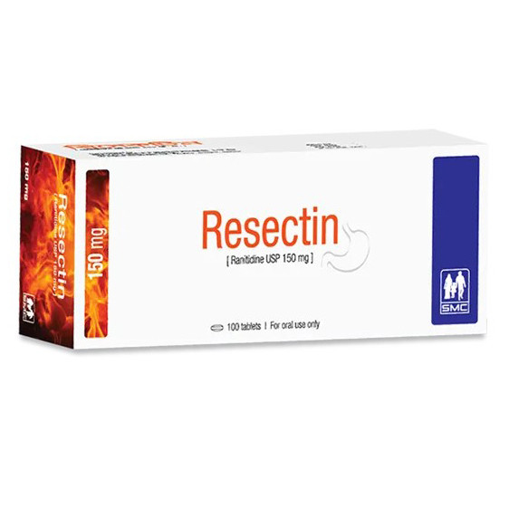 Resectin Tablet, Ranitidine Hydrochloride 150 mg