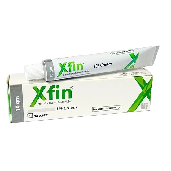 Xfin Cream 10 gm tube, Terbinafine Hydrochloride 1%