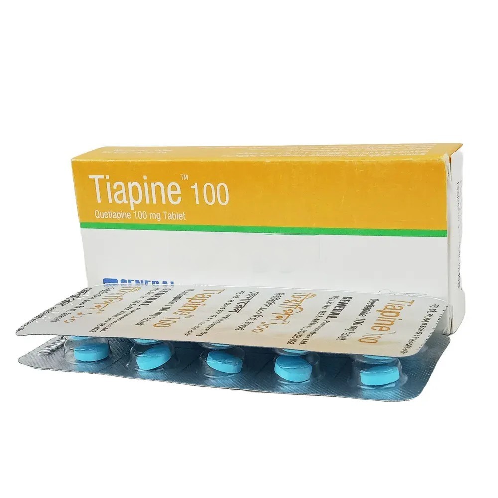 Tiapine Tablet, Quetiapine Fumarate 100 mg